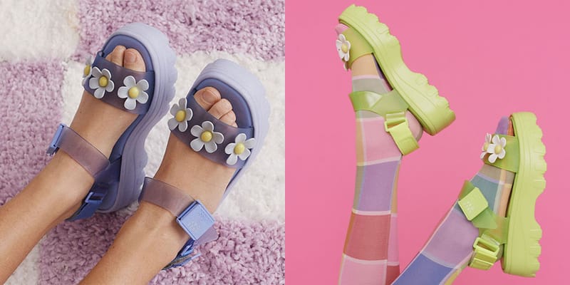 melissa lazy oaf sandals