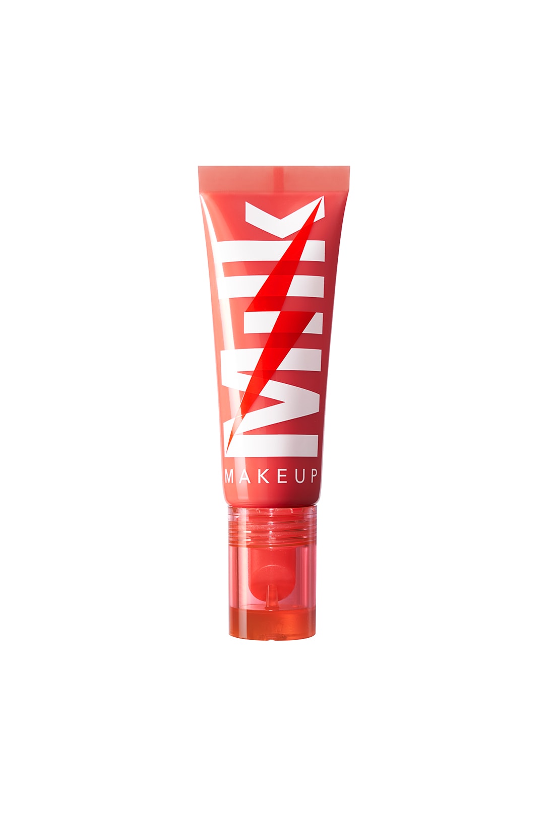 milk makeup electric glossy lip plumper wired coral