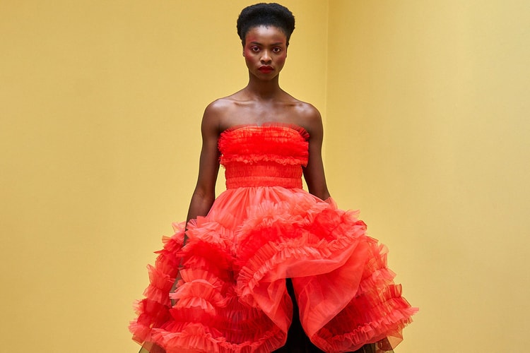 Molly Goddard Blends Signature Tulle Dresses With Practical Looks for FW21