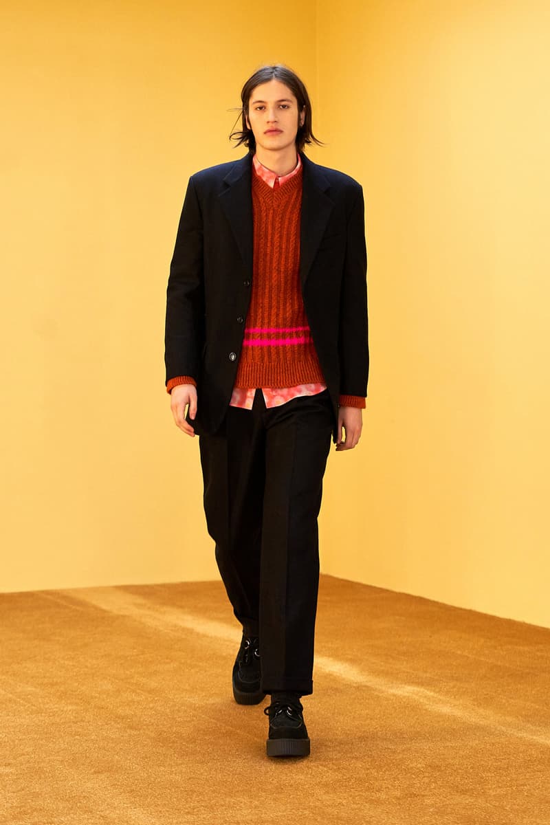 molly goddard fall winter 2021 fw21 collection london fashion week lfw mens suit jacket knitwear