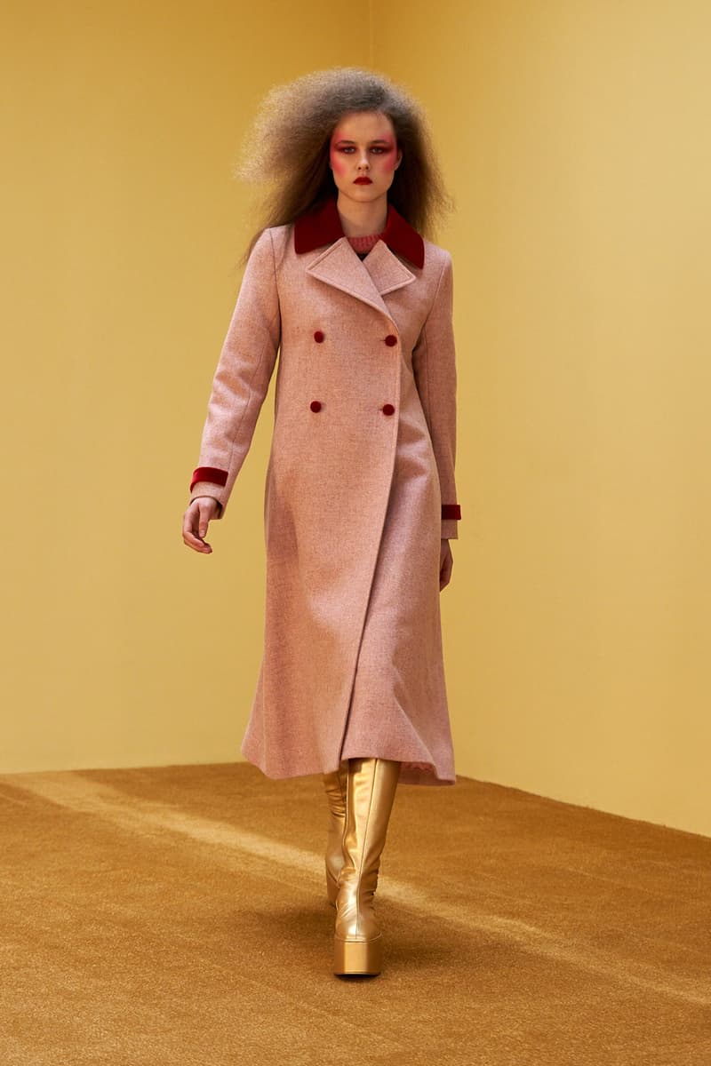 molly goddard fall winter 2021 fw21 collection london fashion week lfw coat boots