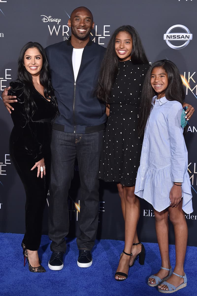 kobe vanessa natalia gianna bryant img models basketball family