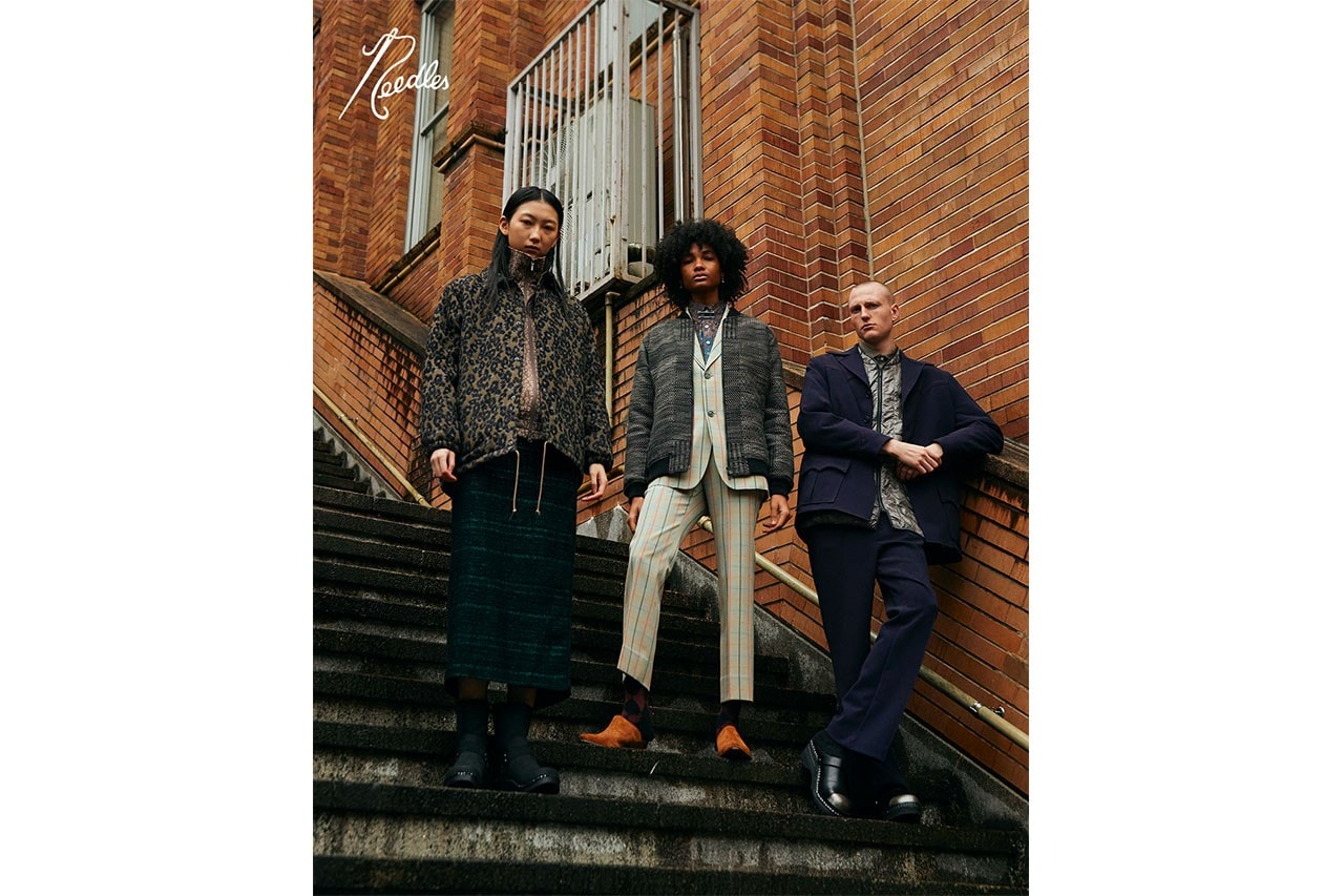 Needles Fall/Winter 2021 Collection Lookbook 70s Suits Tracksuits Pants Accessories Japanese Label Release