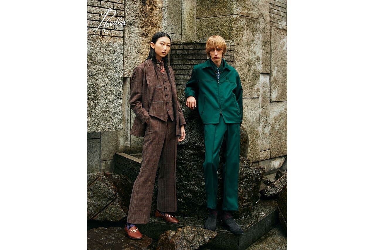 Needles Fall/Winter 2021 Collection Lookbook 70s Suits Tracksuits Pants Accessories Japanese Label Release