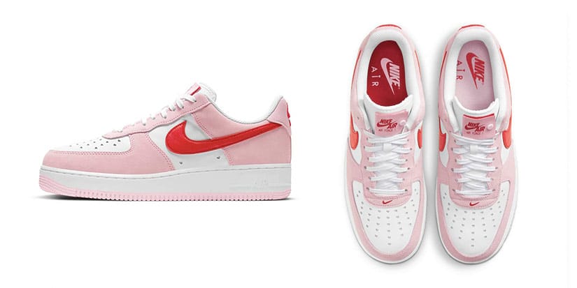 womens air force 1 valentine's day