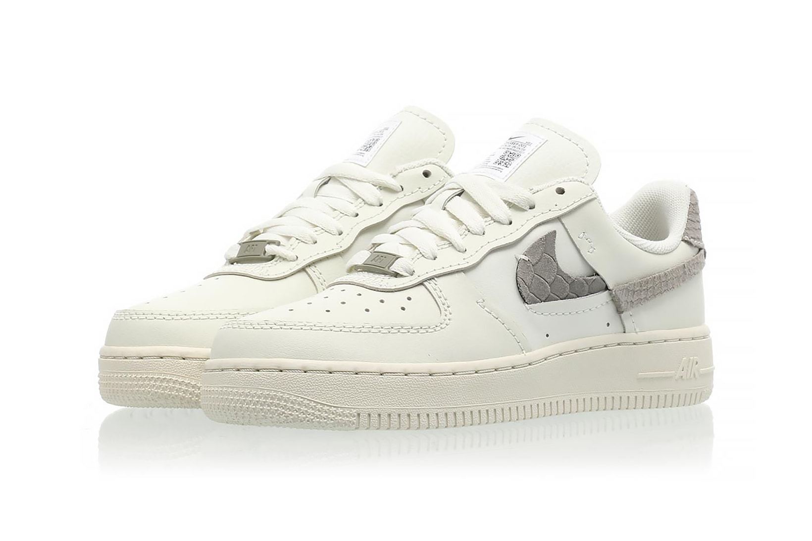 nike air force 1 af1 lxx sea glass womens sneakers gray silver white colorway shoes footwear kicks sneakerhead lateral laces