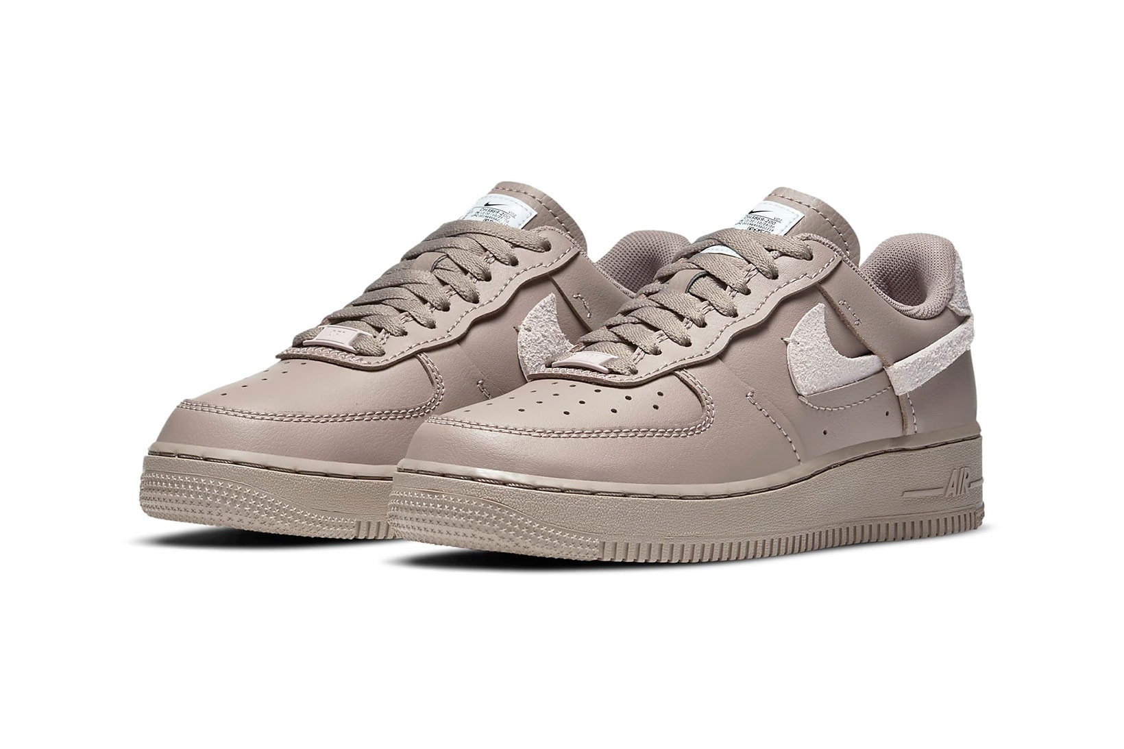 nike air force 1 af1 lxx womens sneakers malt platinum violet taupe colorway footwear shoes kicks lateral laces