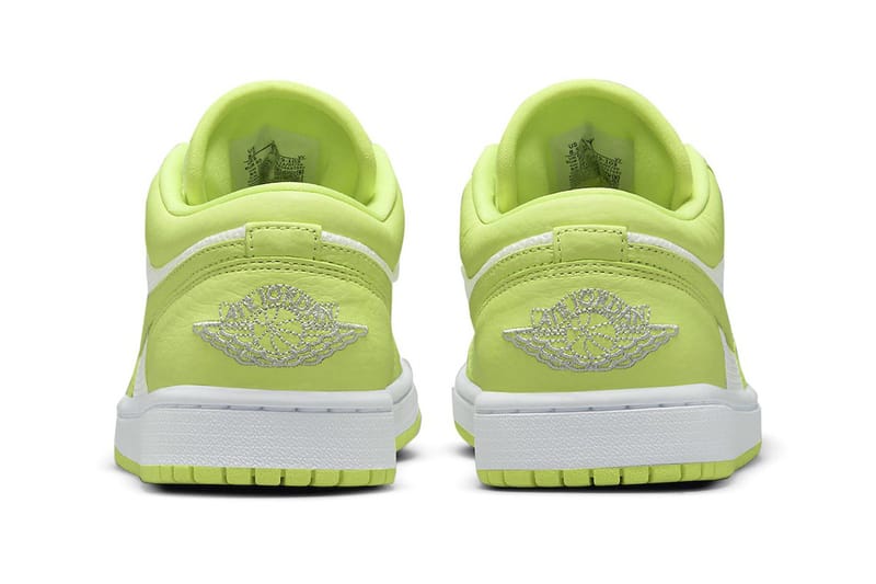 jordan 1 low neon green