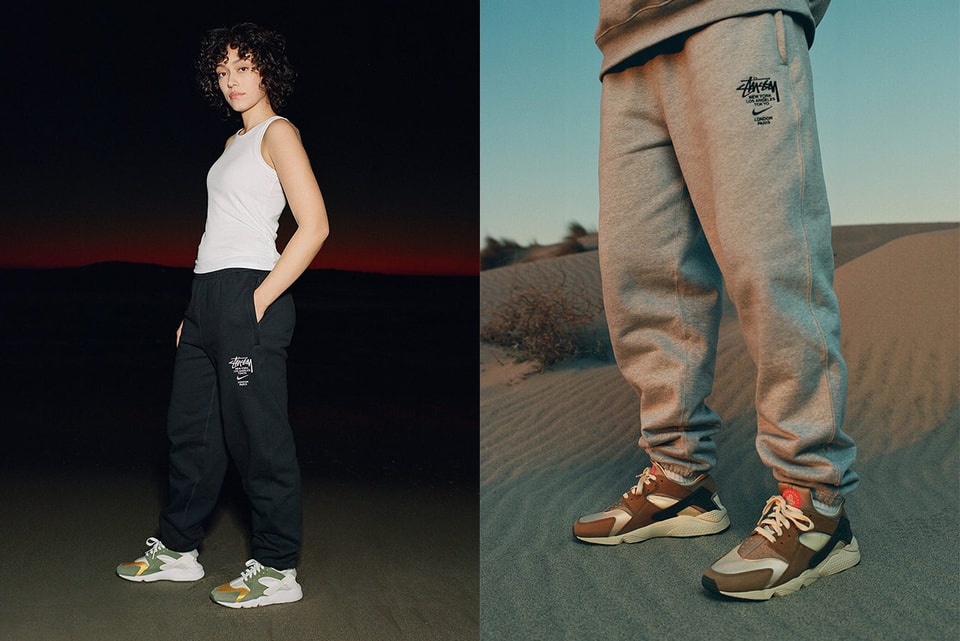 Stussy X Nike Air Huarache Collaboration Release Hypebae Stussy X Nike Air Huarache Collaboration Release Hypebae