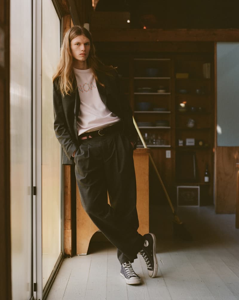 noah clothing ny spring summer 2021 collection campaign menswear jacket pants