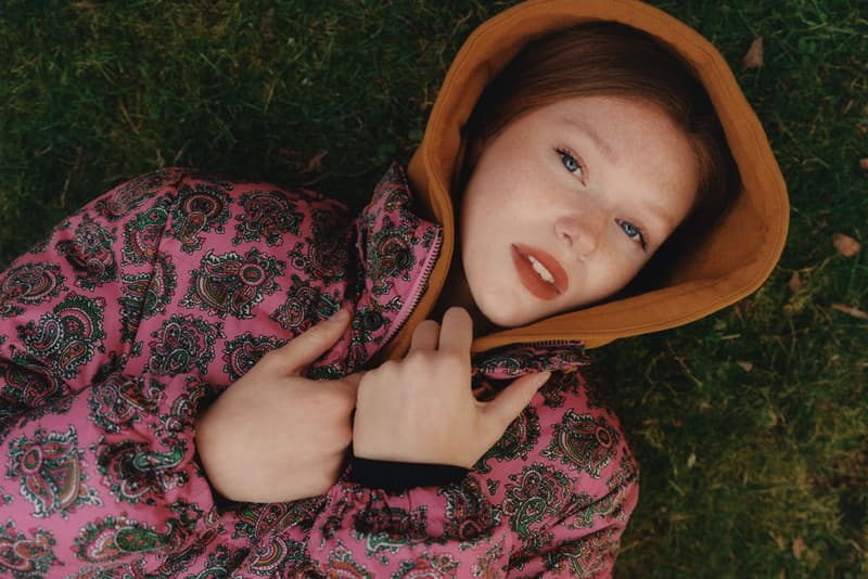noah clothing ny spring summer 2021 collection campaign womenswear hoodie paisley
