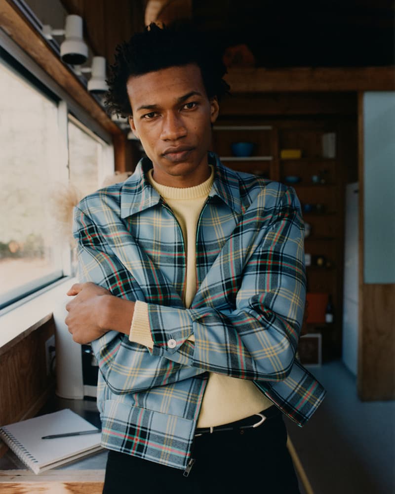 noah clothing ny spring summer 2021 collection campaign menswear check shirt jacket