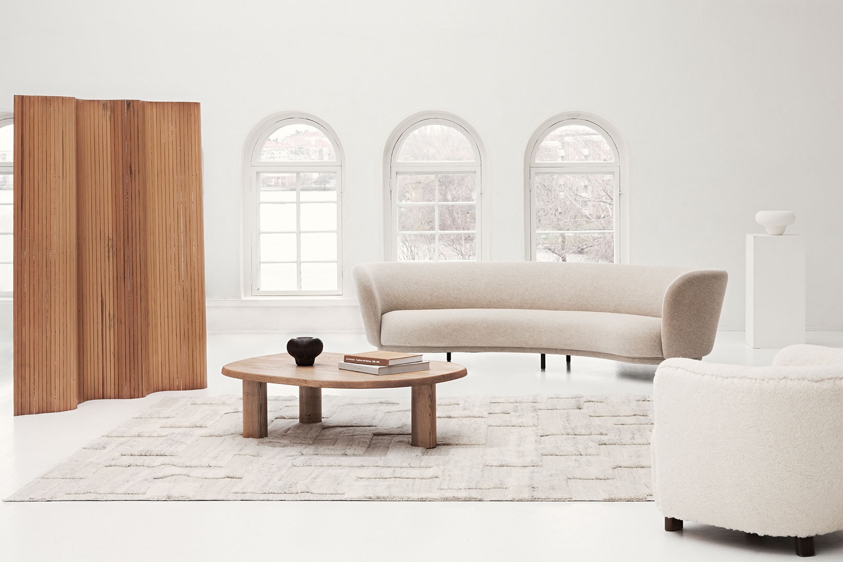 nordic knots home decor interior design rugs boho cream mix sofa couch
