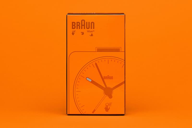 Braun X Off White Alarm Clocks Release Info Hypebae