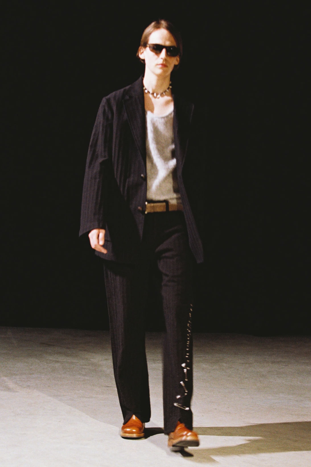 our legacy fw21 fall winter 2021 collection runway jacket trousers