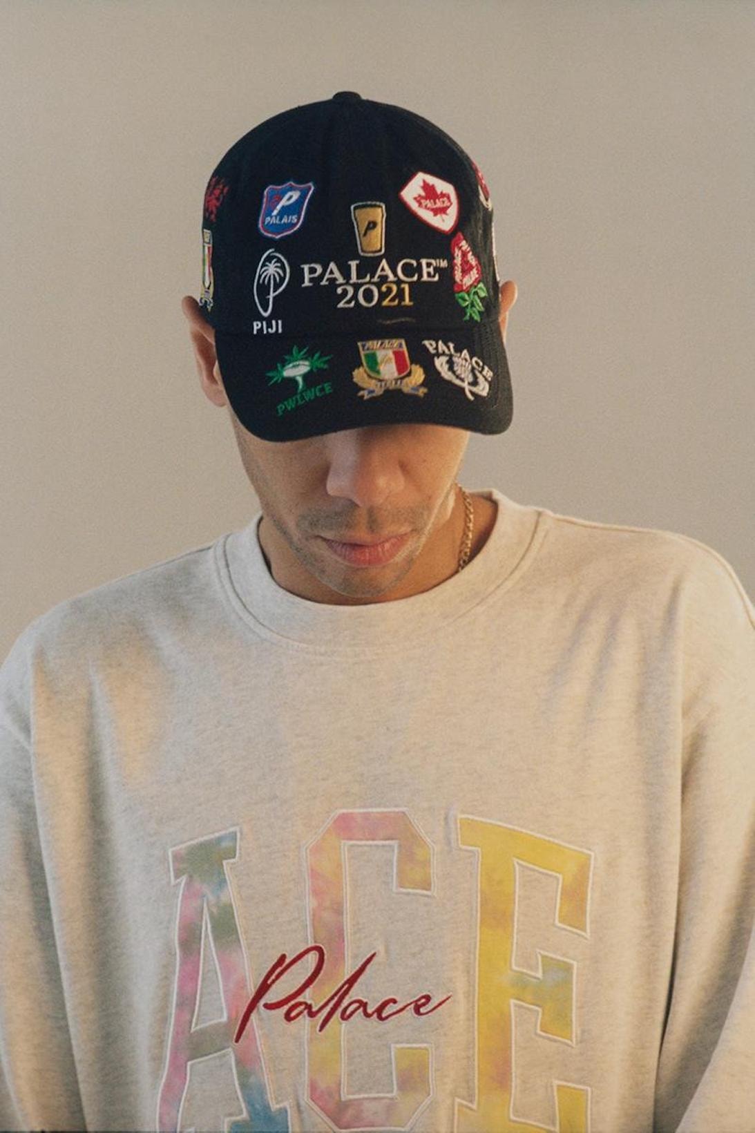 palace skateboards spring summer collection lookbook hat cap sweater