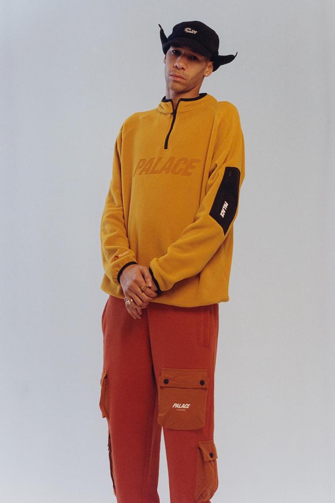 palace skateboards spring summer collection lookbook hat sweater pants