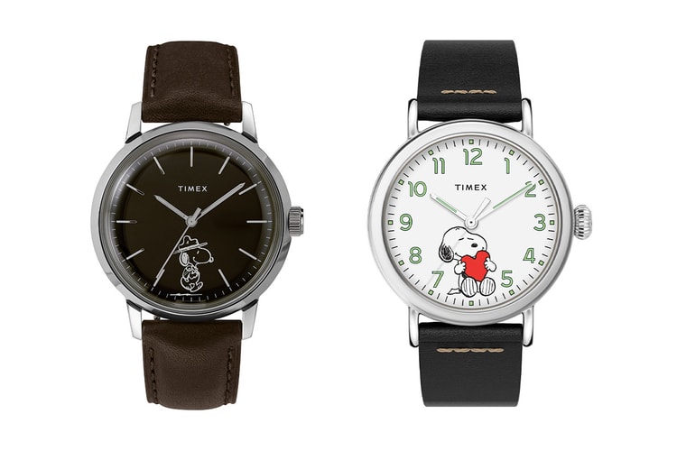 'Peanuts' x Timex Team Up on Snoopy-Themed Watches