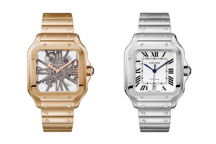 Cartier's Classic Santos Wristwatch Takes the Spotlight in "The Culture of Design" Campaign