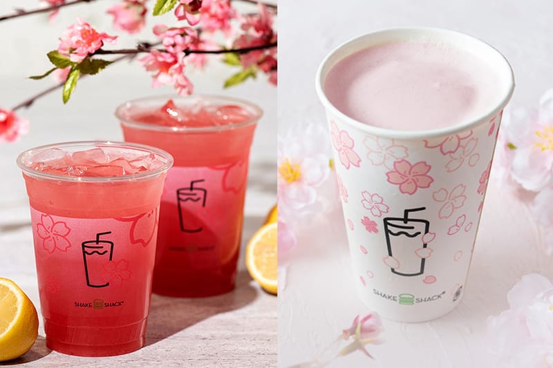 Shake Shack Japan Releases Three Cherry Blossom-Inspired Drinks
