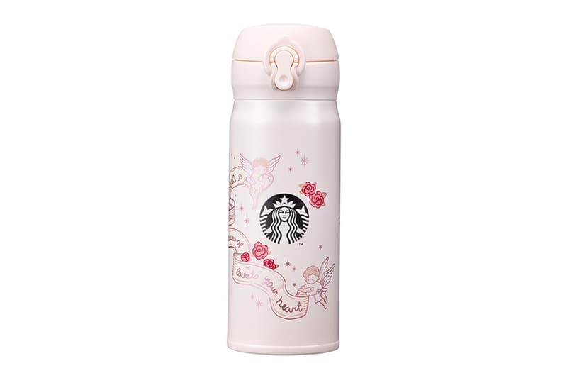starbucks korea valentines day merch collection cupid jnl bottle flask