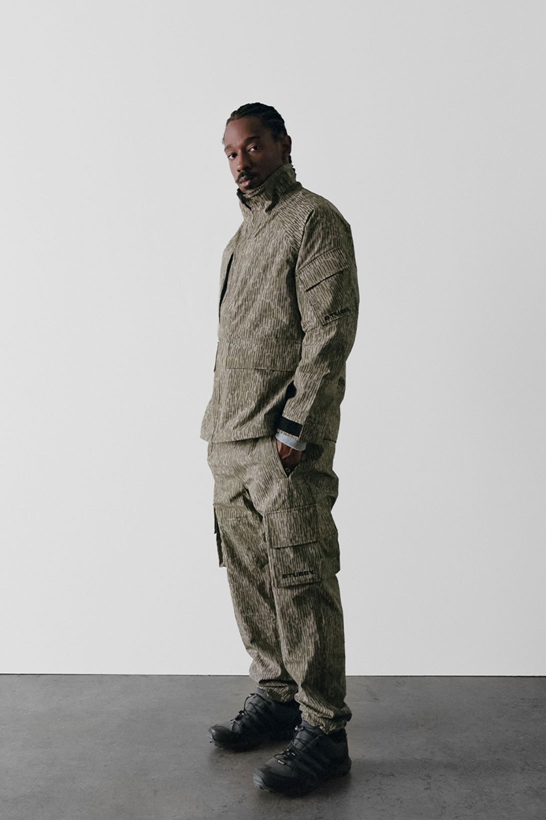 stussy spring 2021 collection lookbook womenswear cargo pants jacket