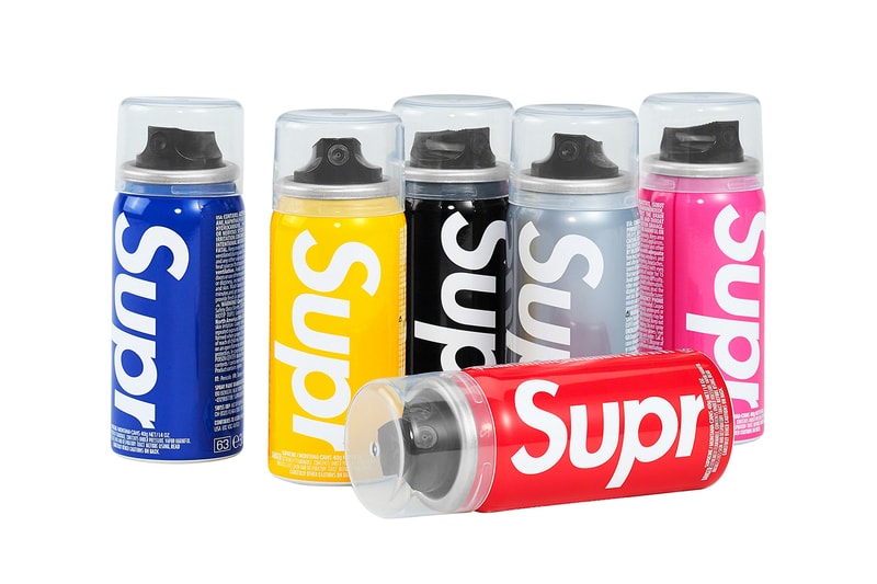 supreme spring summer 2021 ss21 collection drop accessories spray paint can