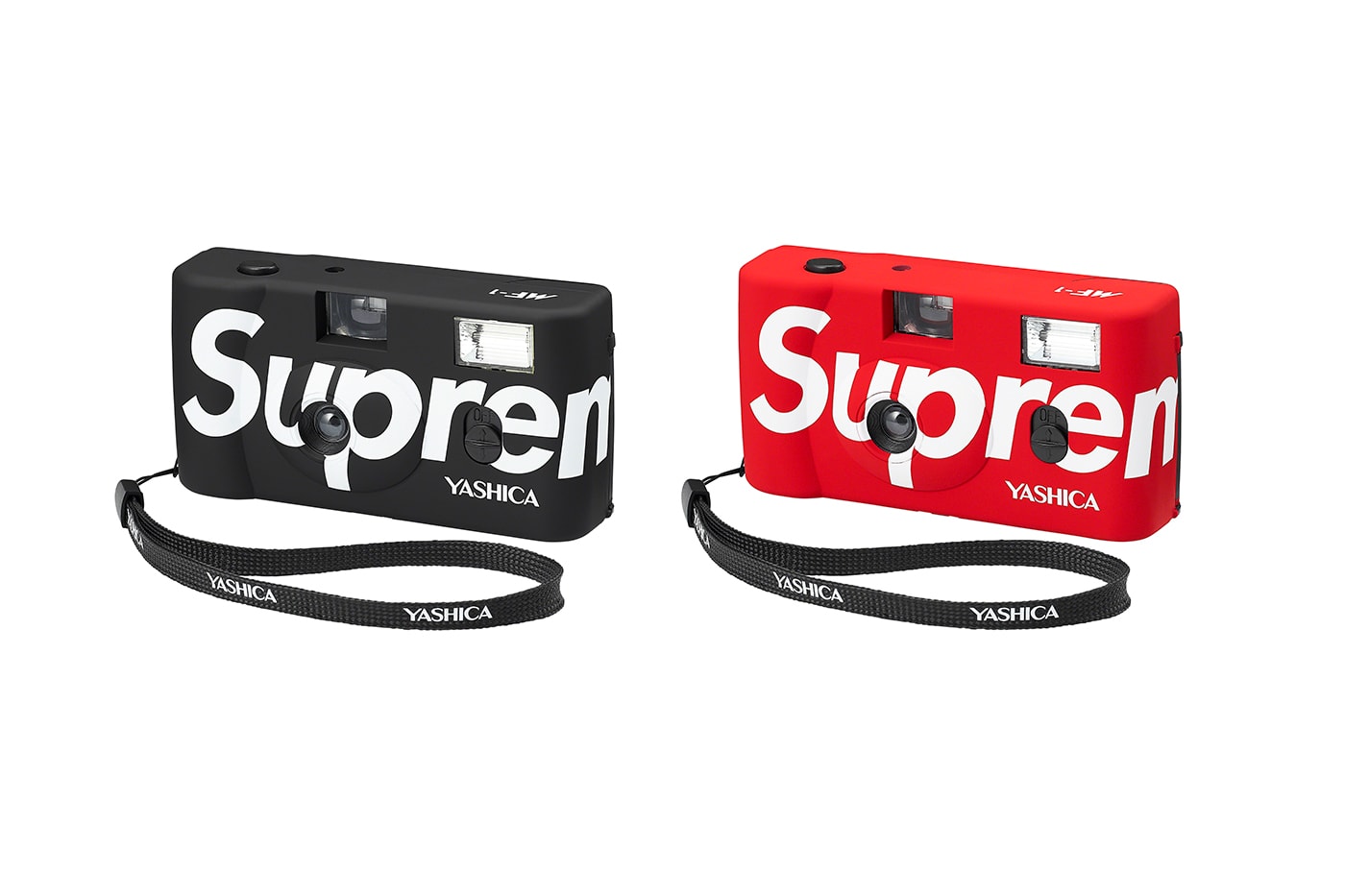 supreme spring summer 2021 ss21 collection drop accessories yashica mf-1 resuable camera red black