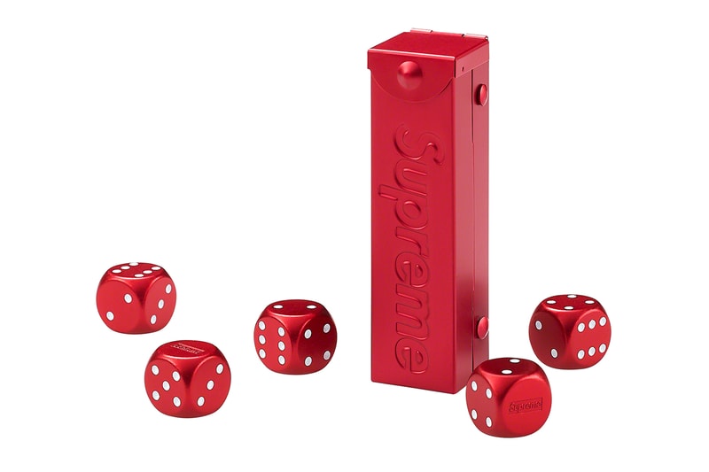 supreme spring summer 2021 ss21 collection drop accessories dice