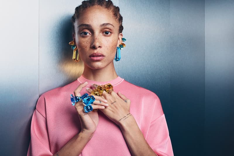 swarovski rebrand redesign store adwoa aboah campaign jewelry