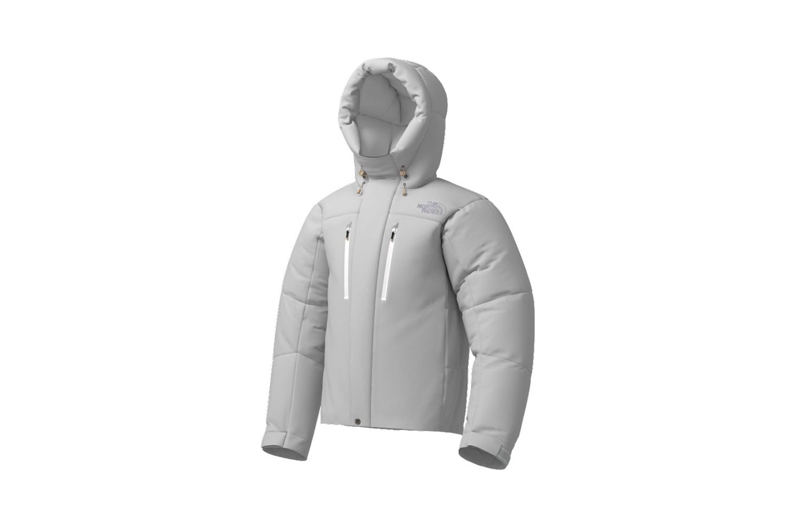 the north face japan 141 customs program outerwear jackets gray hood