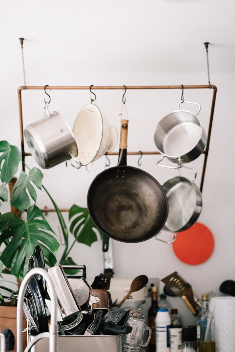 Dishes Sink Kitchen