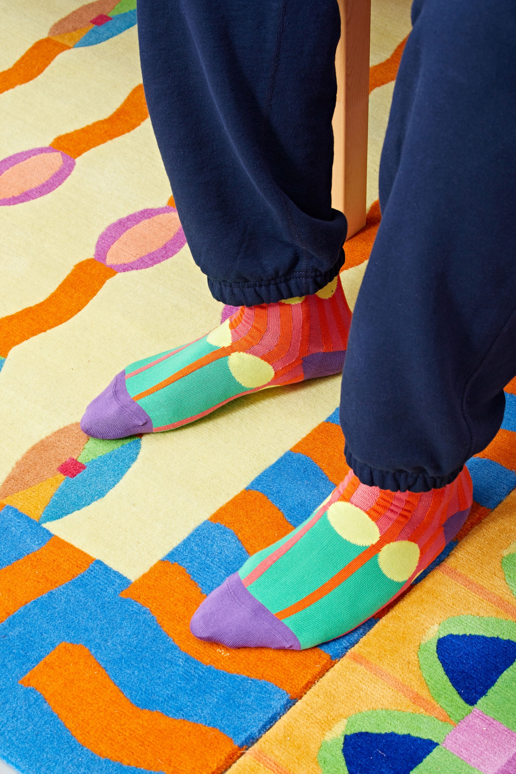 yinka ilori homeware design socks carpet rug