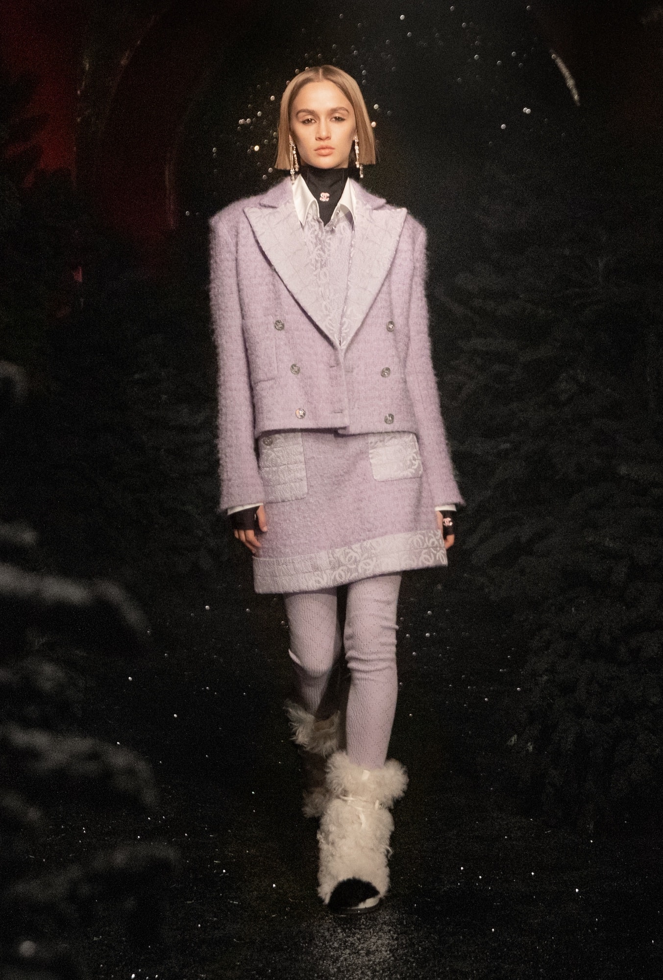 Chanel Fall/Winter 2021 Ready-to-Wear Collection Virginie Viard 70s Inspiration Karl Lagerfeld