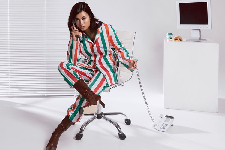 Get Comfy in 7-Eleven Sweden's Striped Pajamas