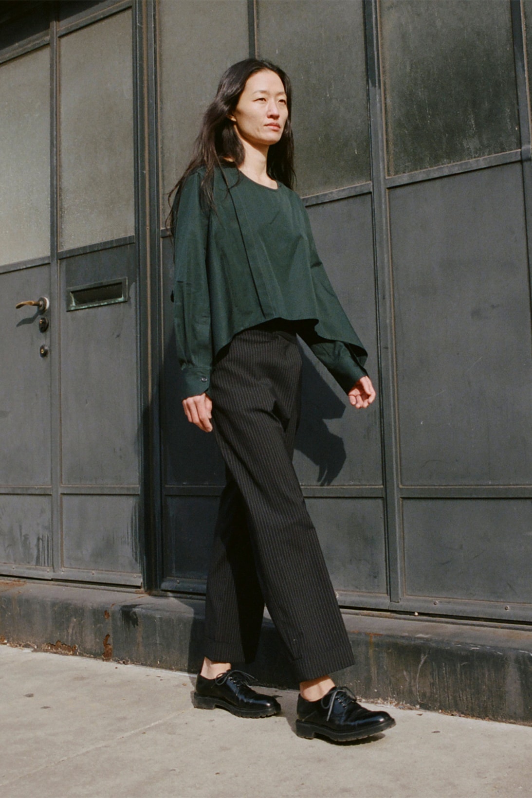 a company fall winter collection vi sustainable editorial new york city nyc manhattan shirt pants