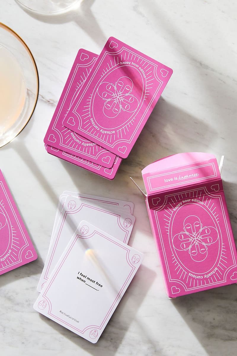 actually curious card game happy hour edition pink