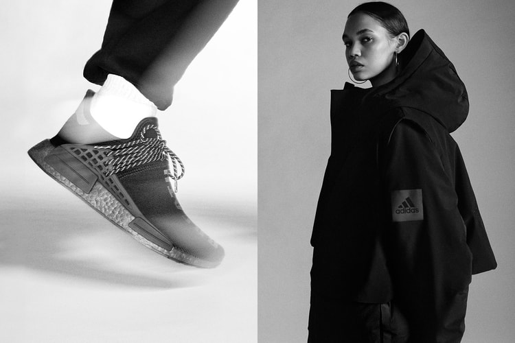 Pharrell x adidas Deliver New Sneakers and Outerwear for "PW Triple Black" Collection
