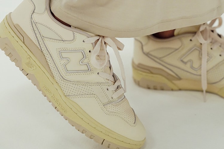 AURALEE Reveals Upcoming New Balance 550 Collaboration