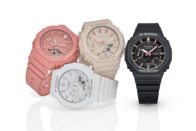 Pastel Hues Dominate G-SHOCK's New GMA-S2100 Watches