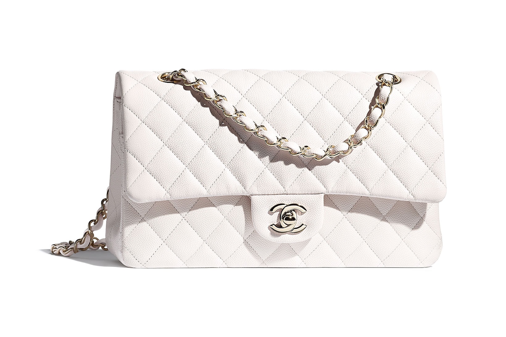 chanel spring summer ready to wear rtw handbags purses 11.12 classic white