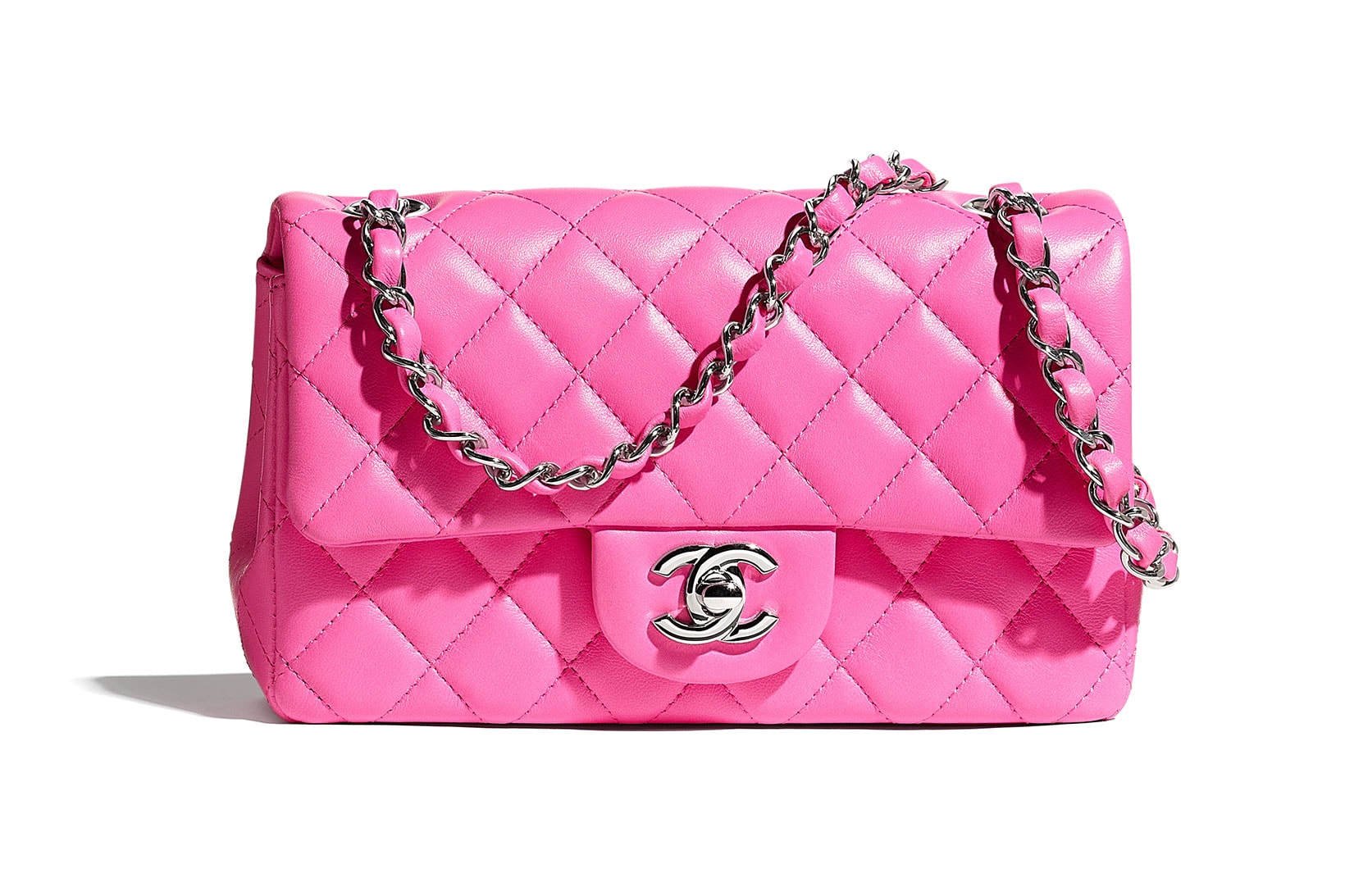chanel spring summer ready to wear rtw handbags purses 11.12 classic pink