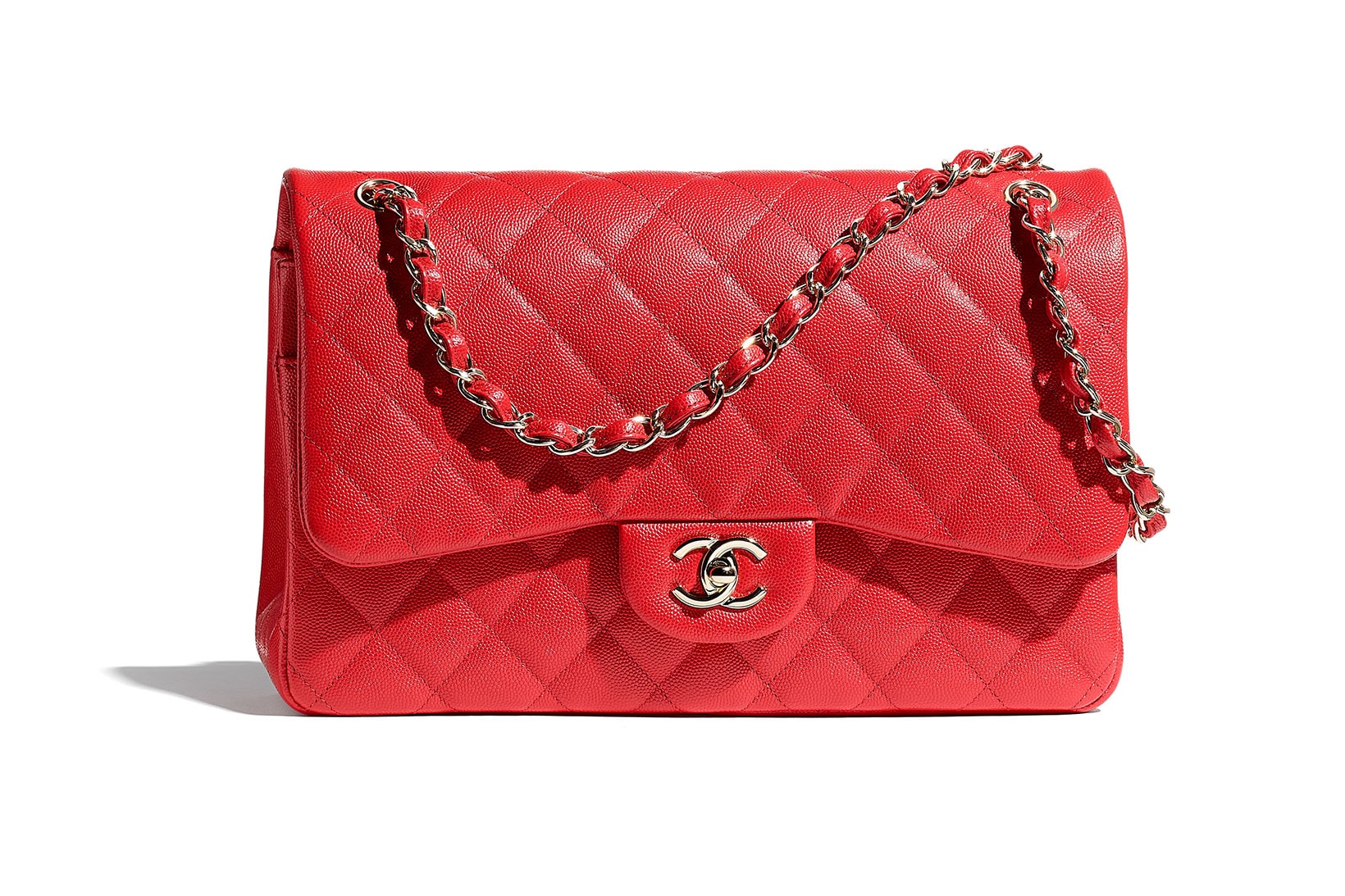 chanel spring summer ready to wear rtw handbags purses 11.12 classic red