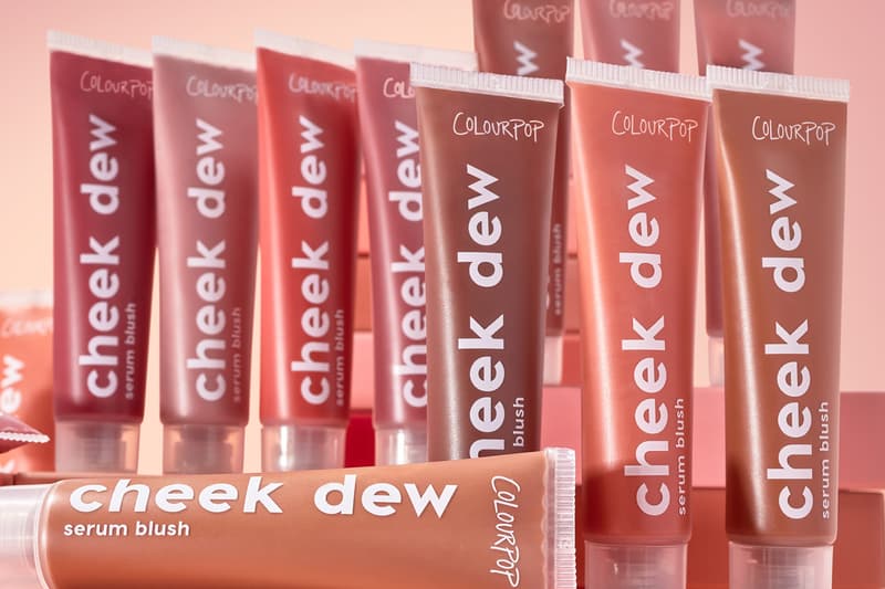 colourpop cosmetics cheek dew blush serum liquid makeup pink orange brown