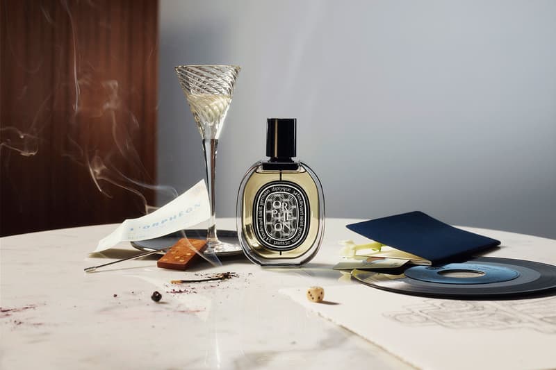 diptyque orpheon eau de parfum perfume fragrance floral woody bottle front