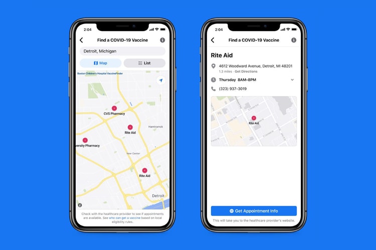 Facebook Will Launch a COVID-19 Vaccine Finder Tool