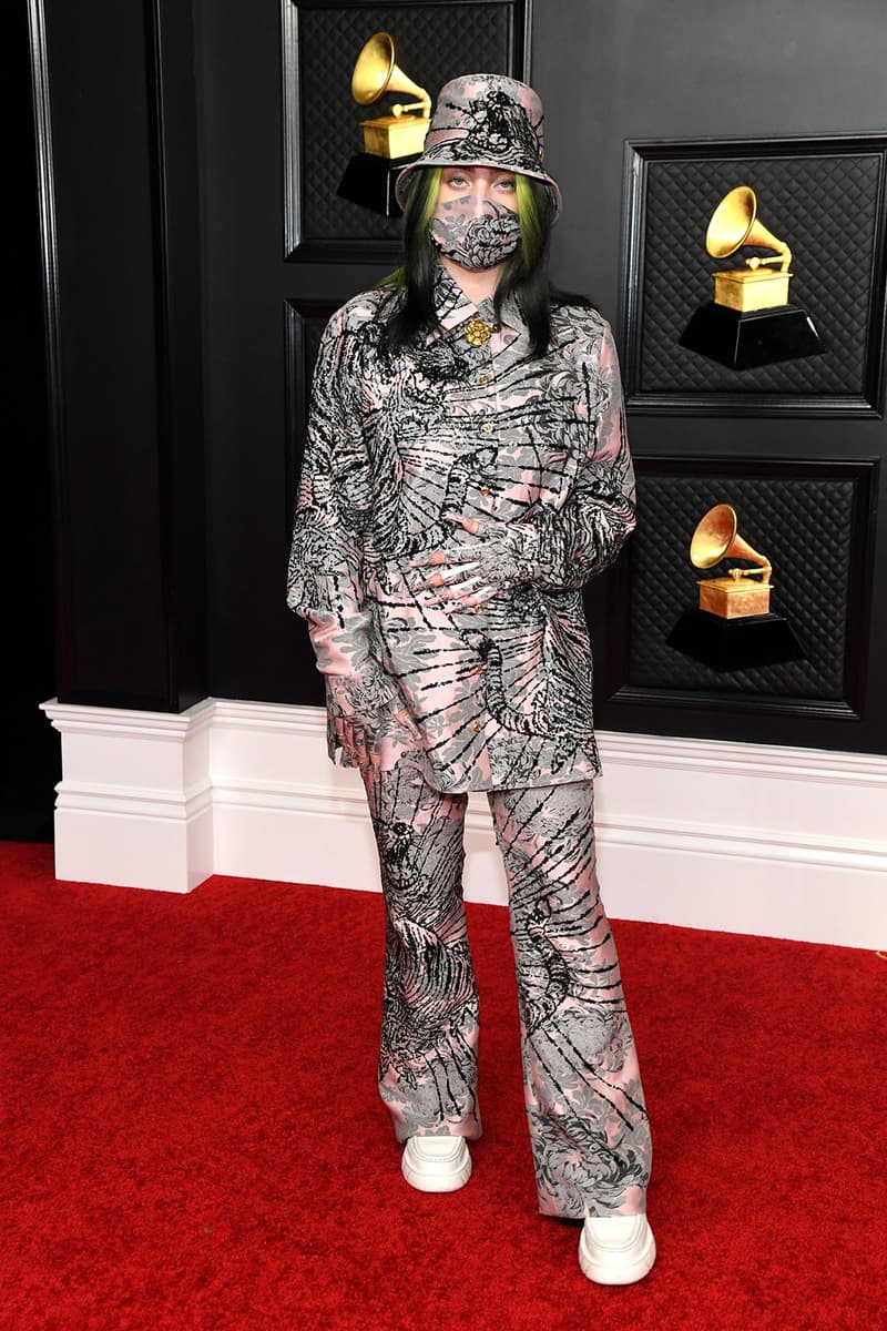 grammy awards 63rd best dressed celebrities red carpet looks billie eilish