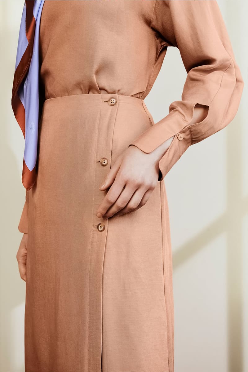 hana tajima uniqlo spring summer 2021 ss21 collaboration dress modest fashion