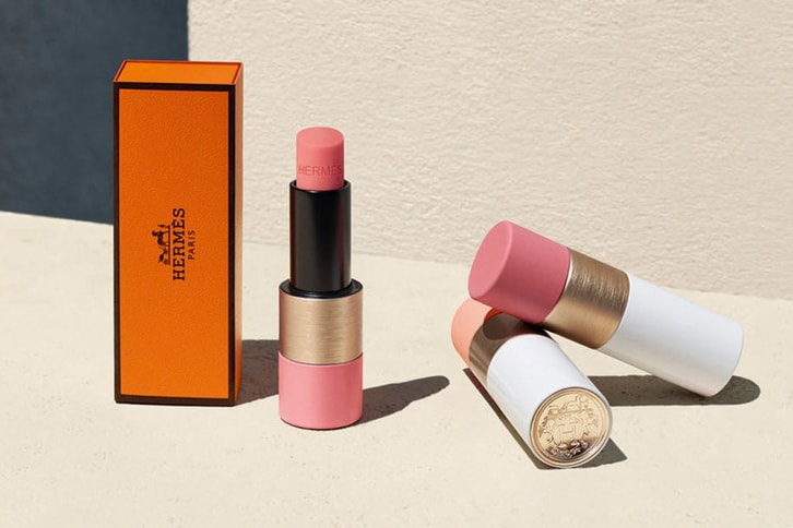 Hermès Beauty Unveils Rosy Lipsticks, Blushes and Makeup Brushes