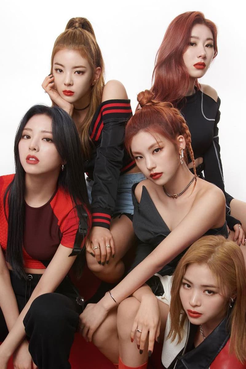 itzy maybelline new york global spokesmodels ambassadors k-pop yeji lia ryujin chaeryeong yuna makeup